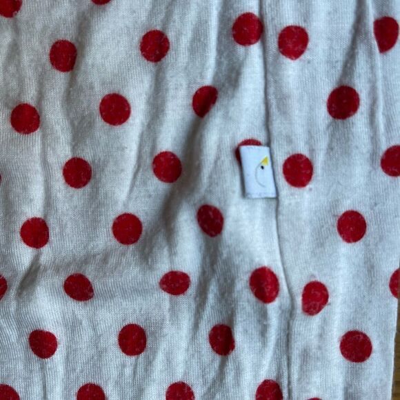 Red and white polka dot Baby Goosebumps knotted sac sets 0-3 month - Picture 6 of 7